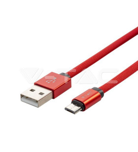 1m. Micro USB Cavo Rosso...
