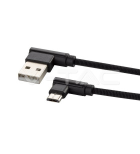 1m. Micro USB Cavo Nero...